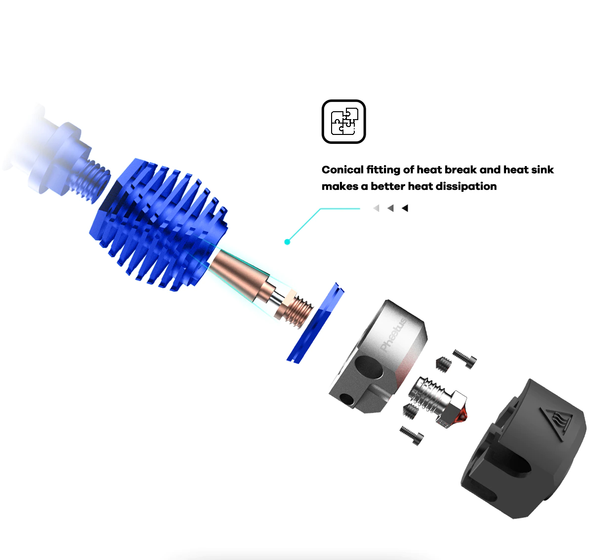 Phaetus dragonfly BMS assembly