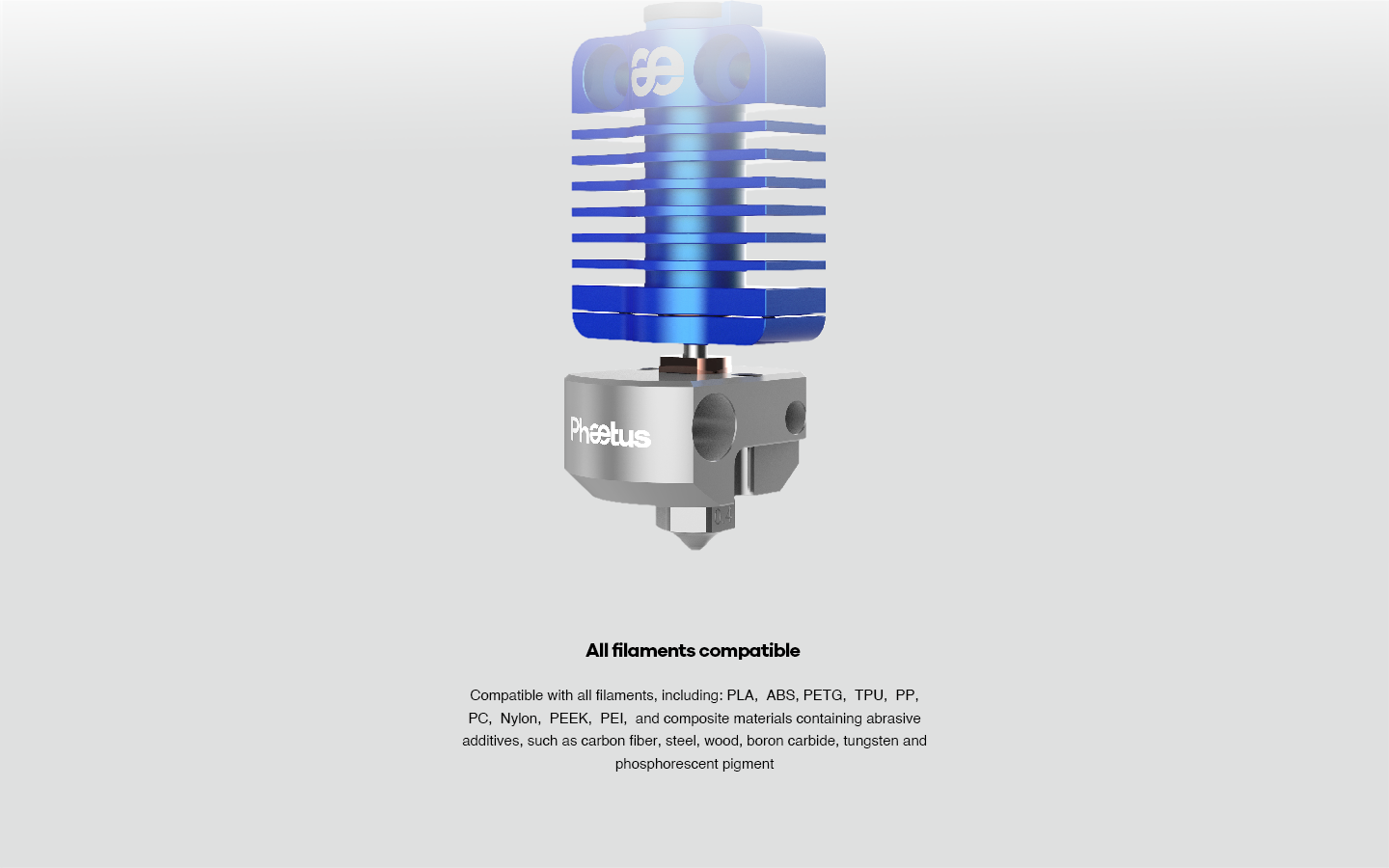 Phaetus dragonfly BMS all filament materials