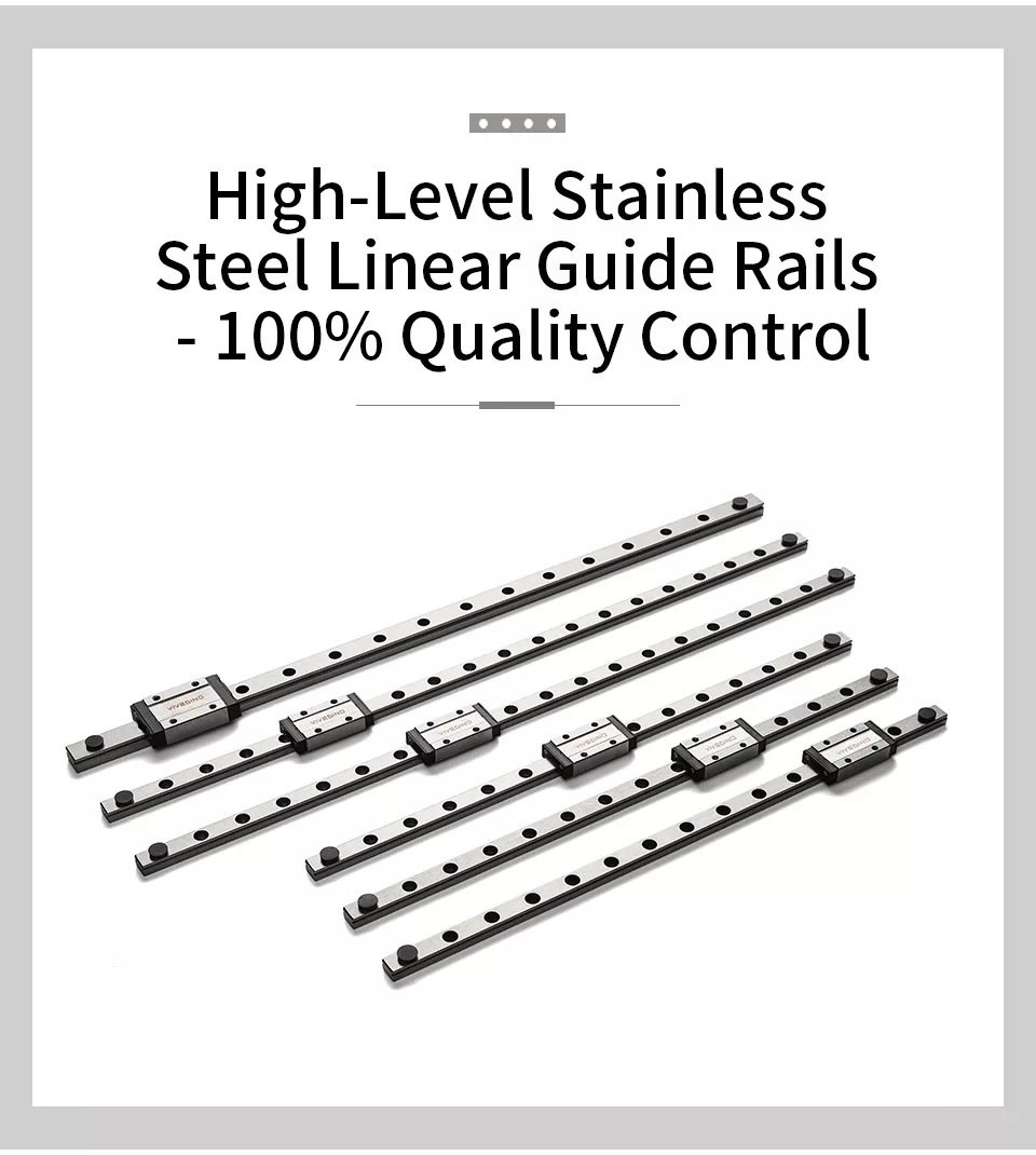 High-level stainless steel linear guide rails