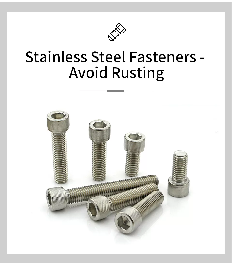 Stainless steel fasteners - avoid rusting